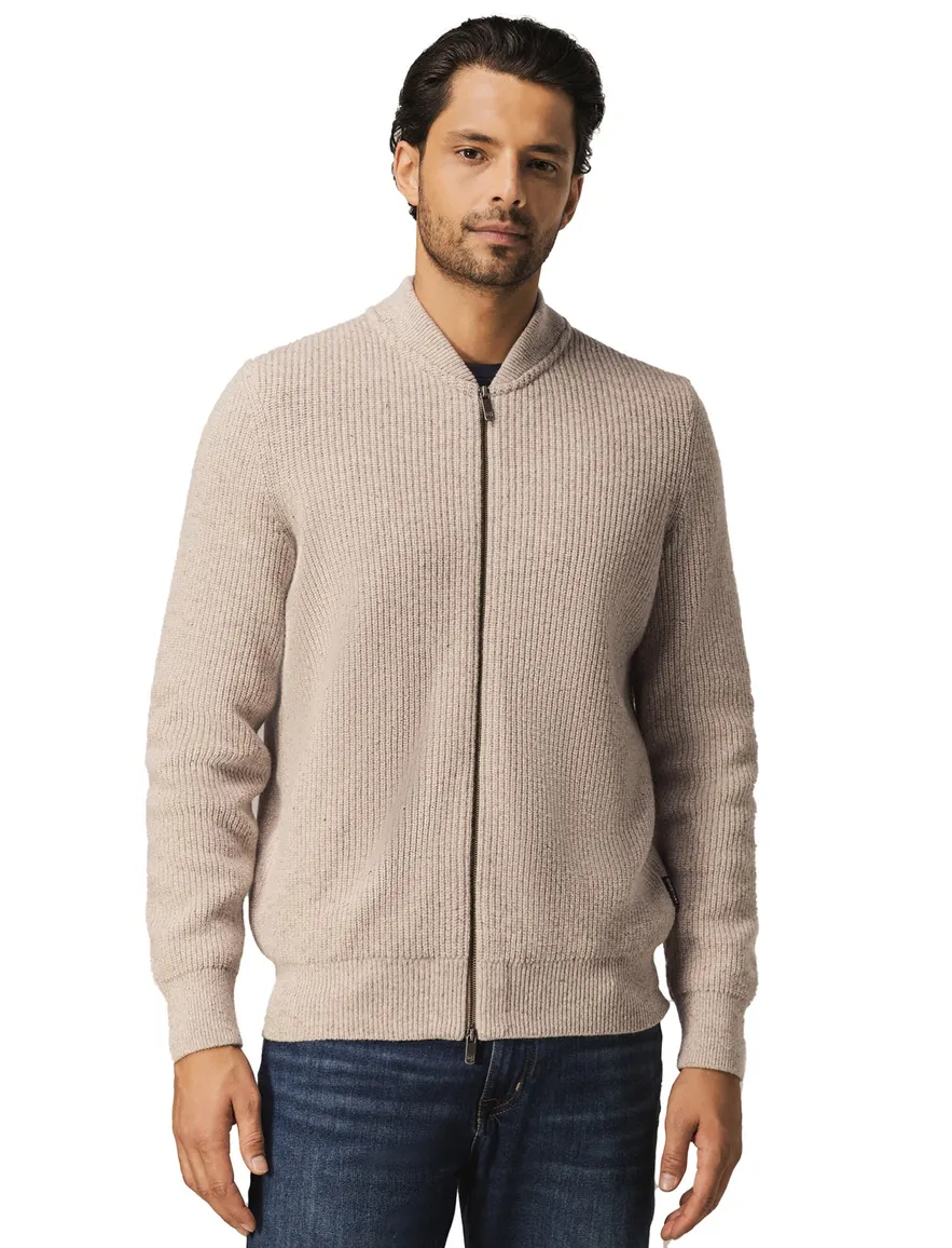 State of Art vest beige wol