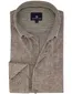 State of Art Overhemd Beige visgraat