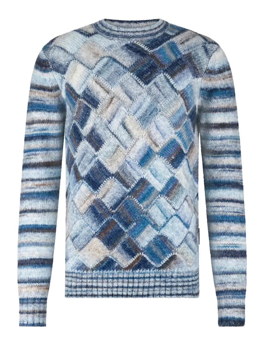 State of Art Regular Fit trui blauw