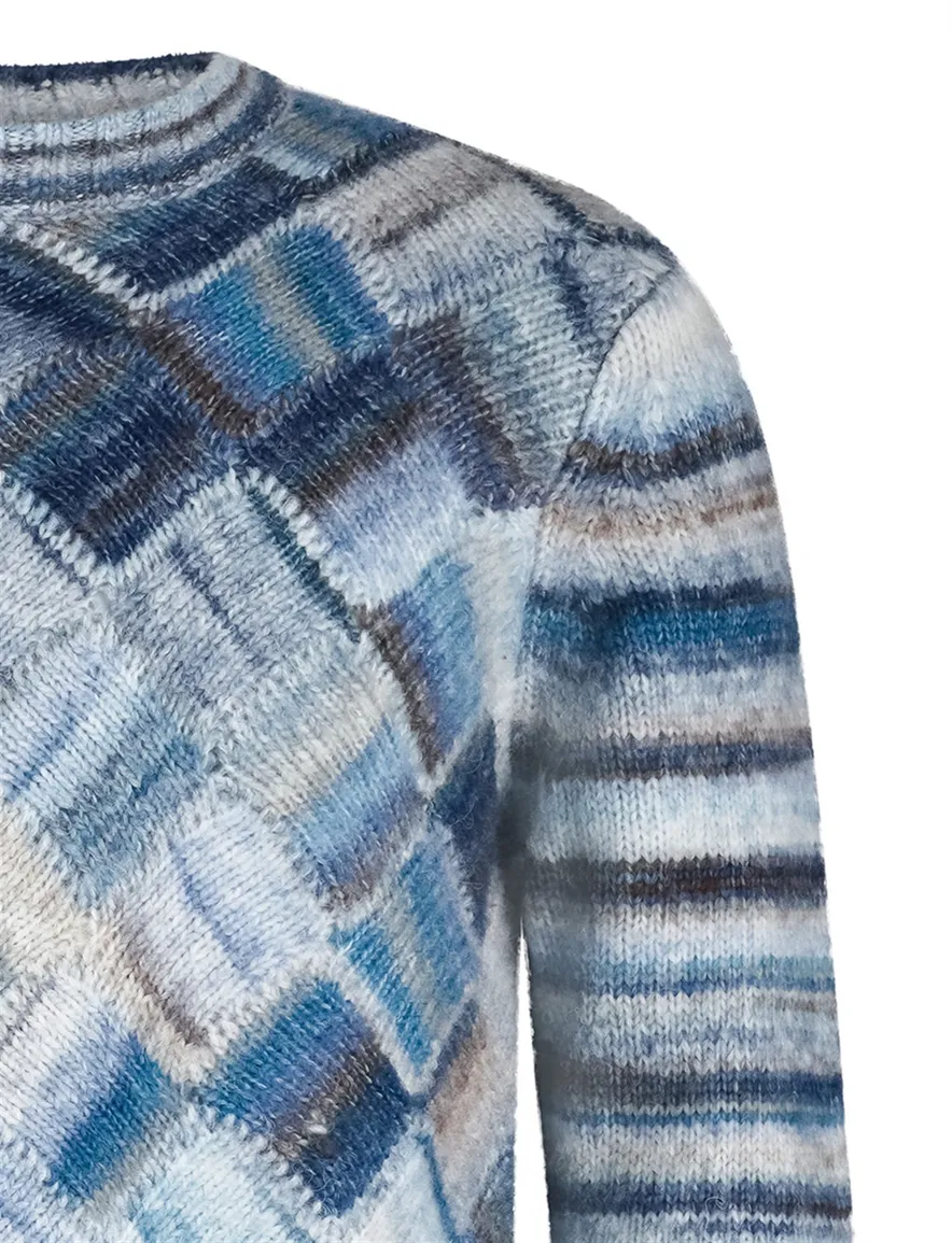 State of Art Regular Fit trui blauw