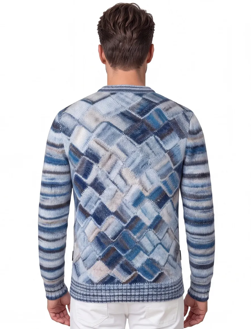 State of Art Regular Fit trui blauw