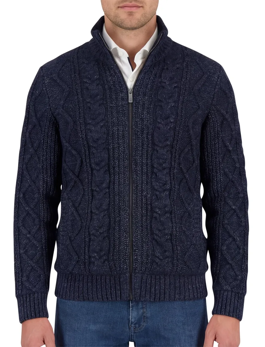 State of Art Regular Fit vest donkerblauw