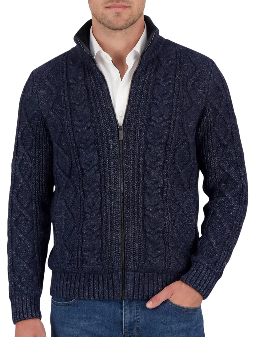 State of Art Regular Fit vest donkerblauw
