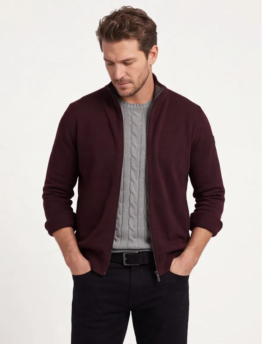 State of Art vest wol rood