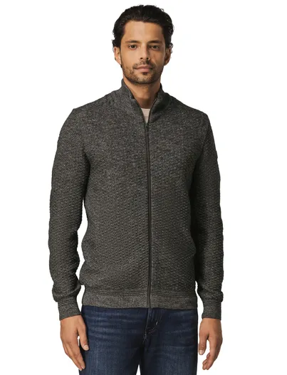 State of Art Sweatvest State of Art normale fit grijs acryl