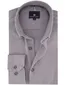 State of Art overhemd grijs gemêleerd flanel button-down