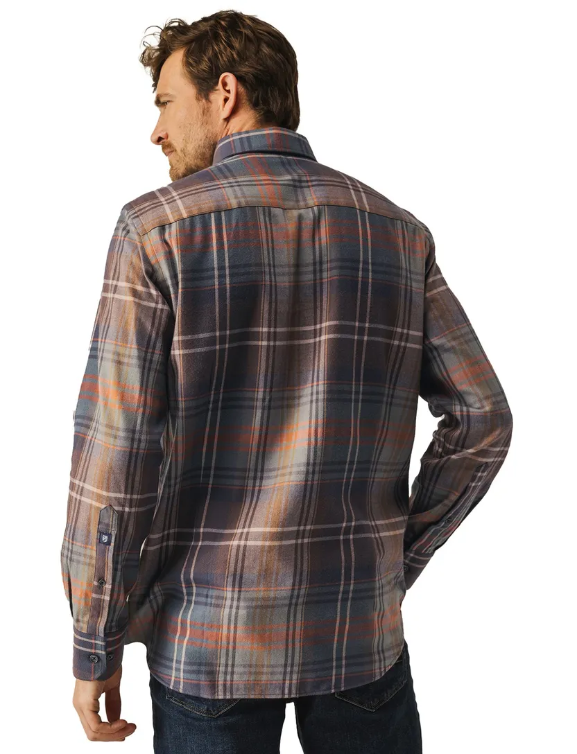 casual overhemd State of Art Regular Fit bruin