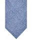 Profuomo Stropdas licht blauw geruit zijde