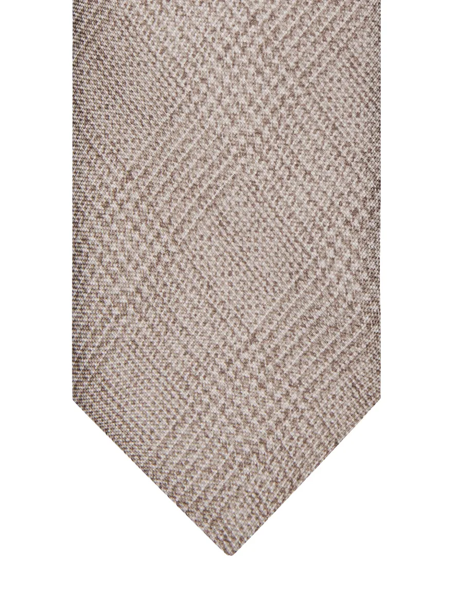 stropdas beige Profuomo