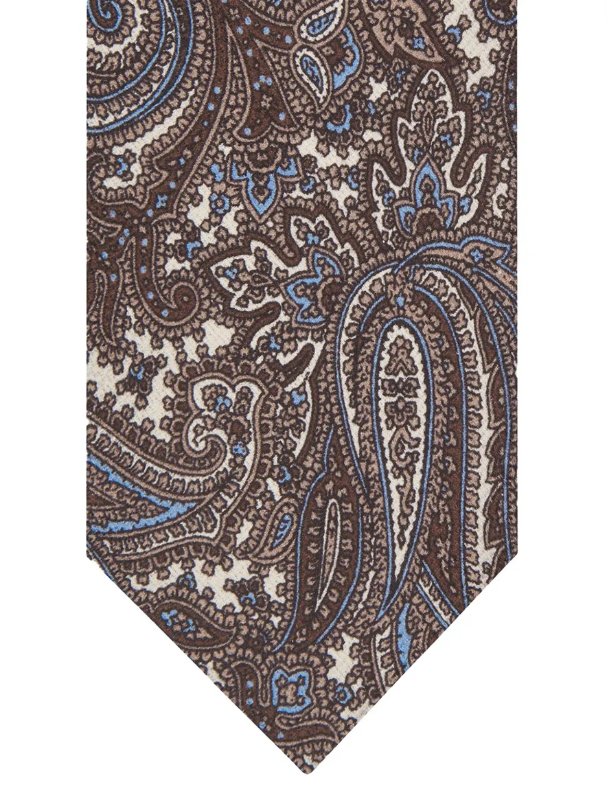 stropdas bruin Profuomo