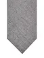 Profuomo Stropdas grijs wol effen