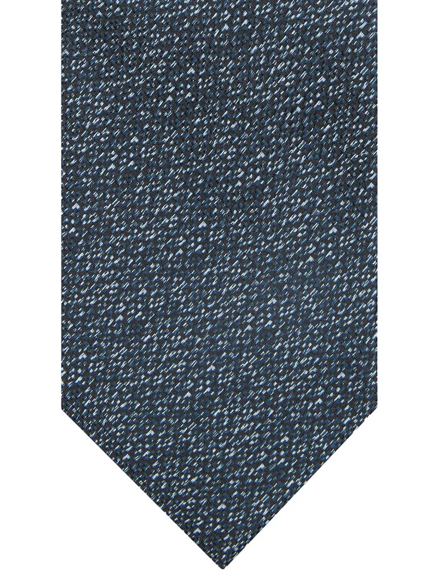 Profuomo Stropdas groen geprint patroon speckle