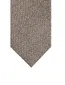 Stropdas Profuomo bruin geprint patroon speckle