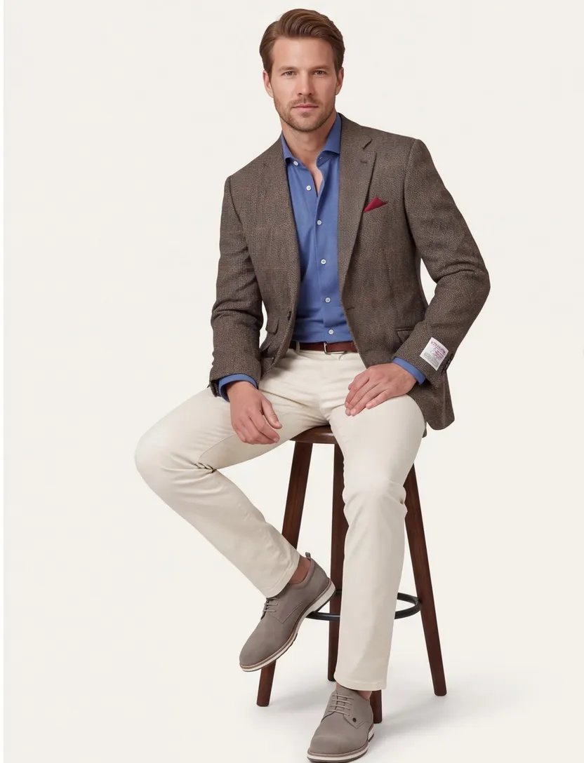 Wellington of Billmore colbert bruin geruit London multicolor