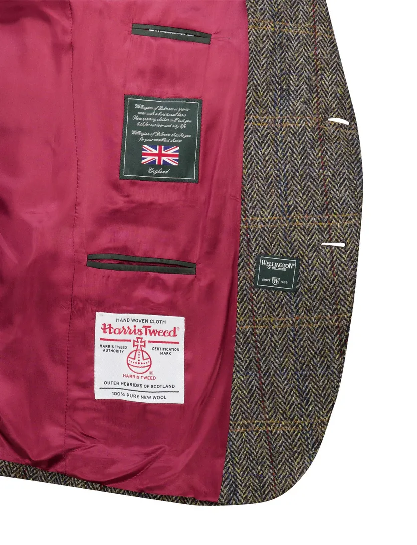 Wellington of Billmore colbert bruin geruit London multicolor