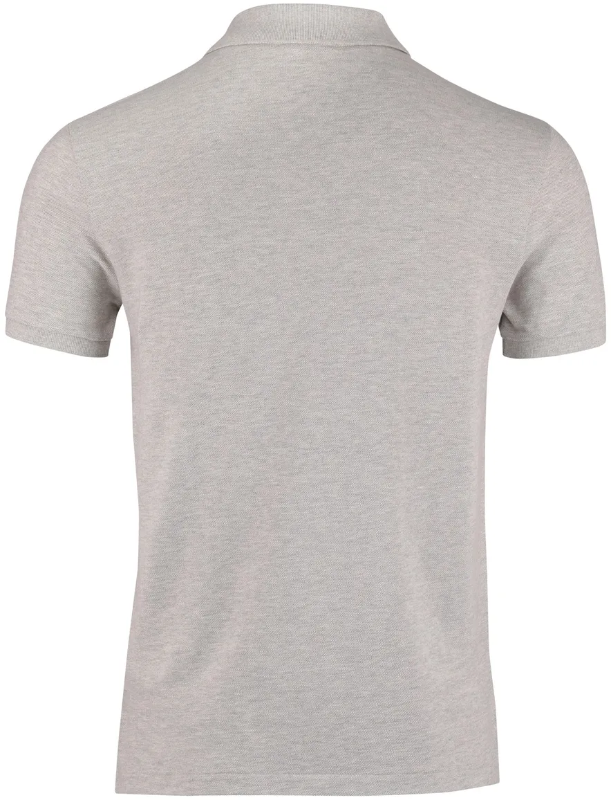 Polo Ralph Lauren polo grijs pique slim fit