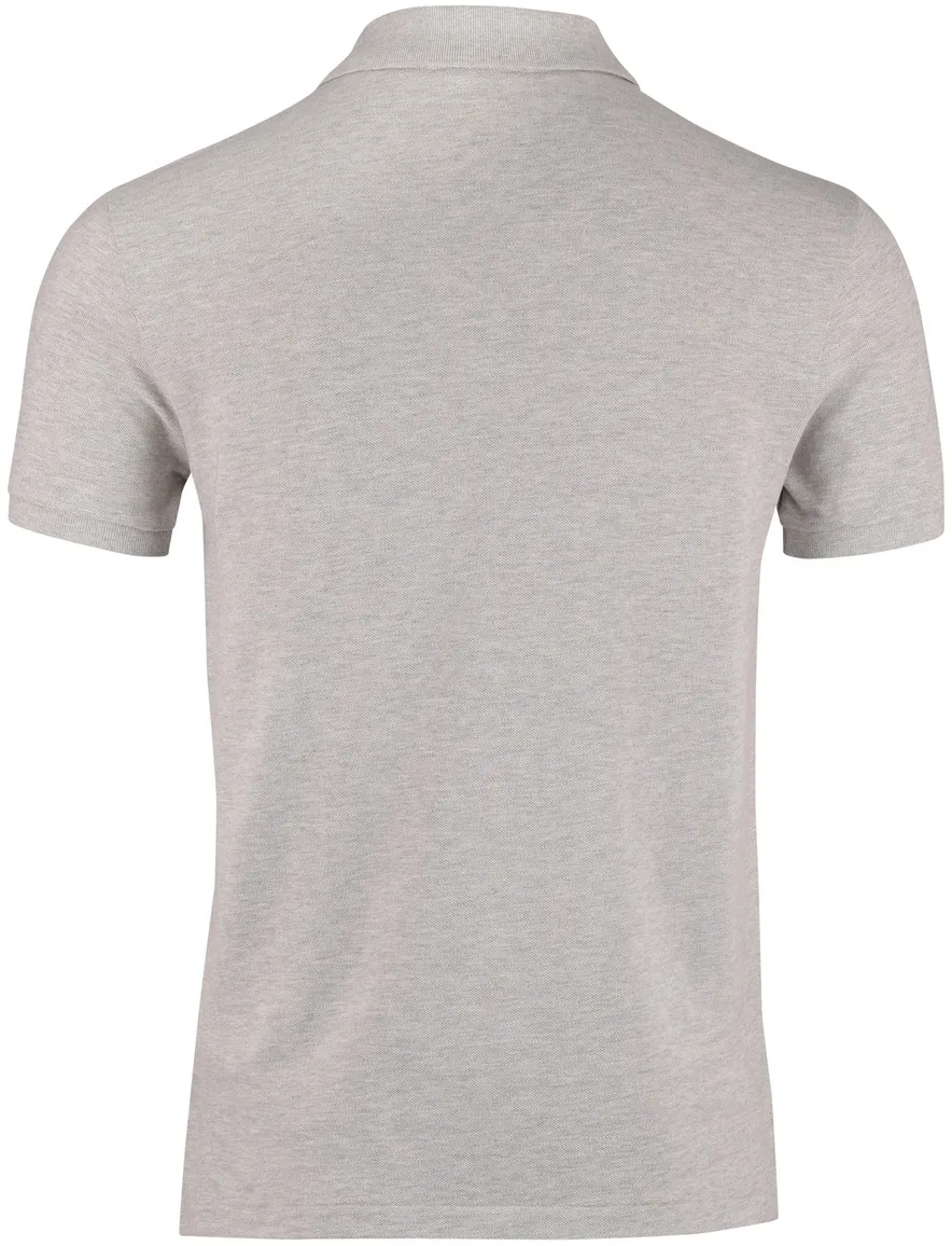 Polo Ralph Lauren polo grijs pique slim fit
