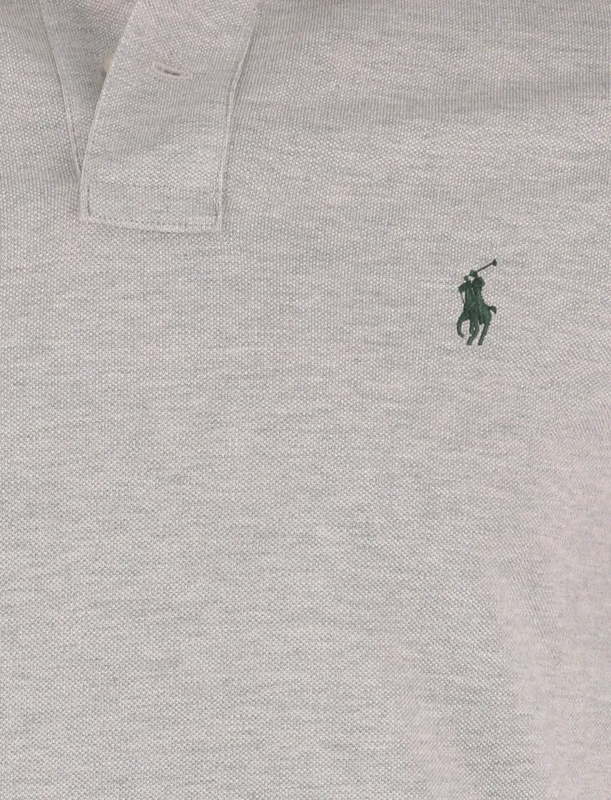 Polo Ralph Lauren polo grijs pique slim fit