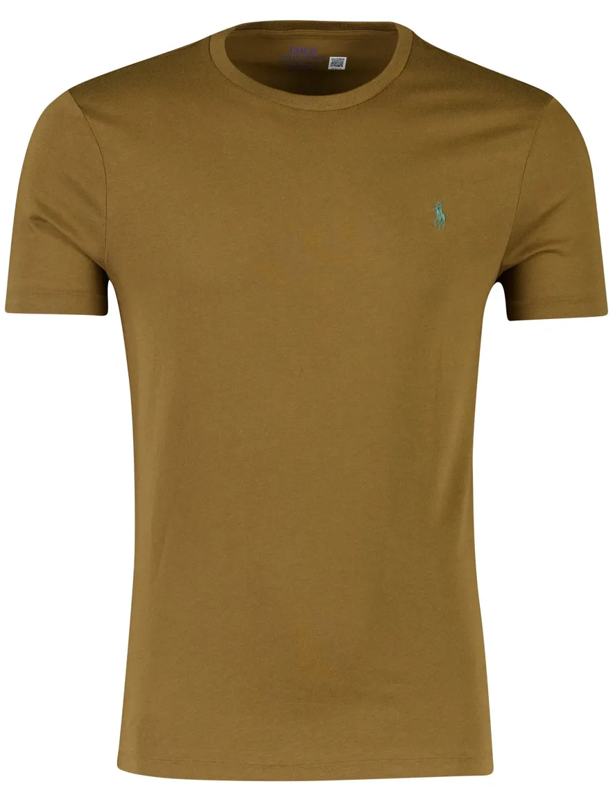 Polo Ralph Lauren t-shirt korte mouw mosterd