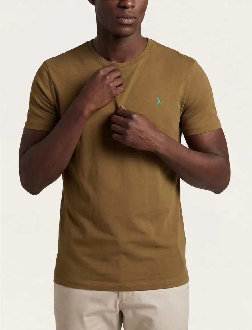 Polo Ralph Lauren t-shirt korte mouw mosterd