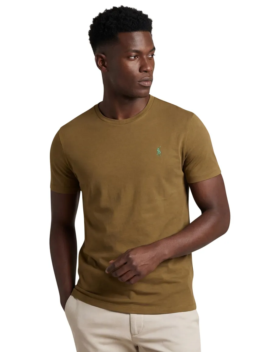 Polo Ralph Lauren t-shirt korte mouw mosterd