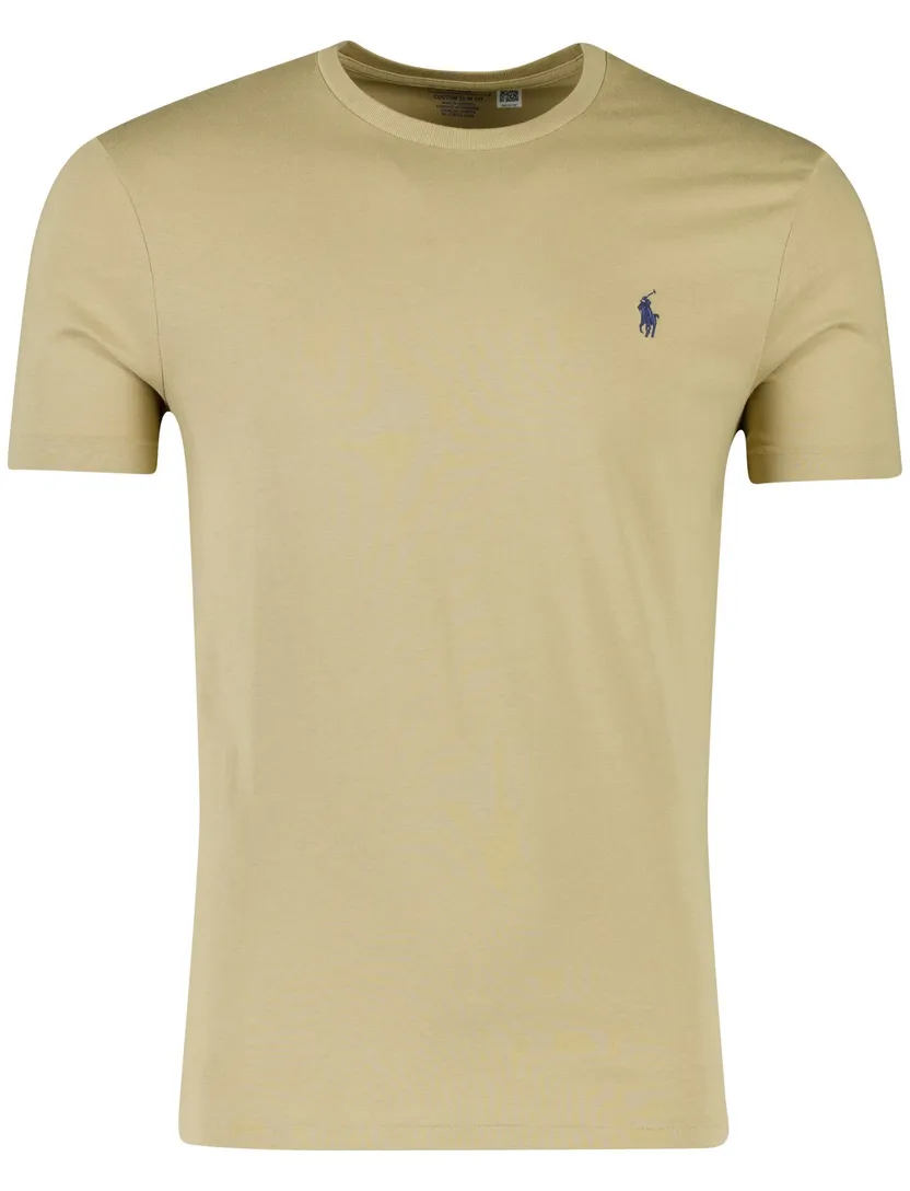 Polo ralph lauren t-shirt effen beige