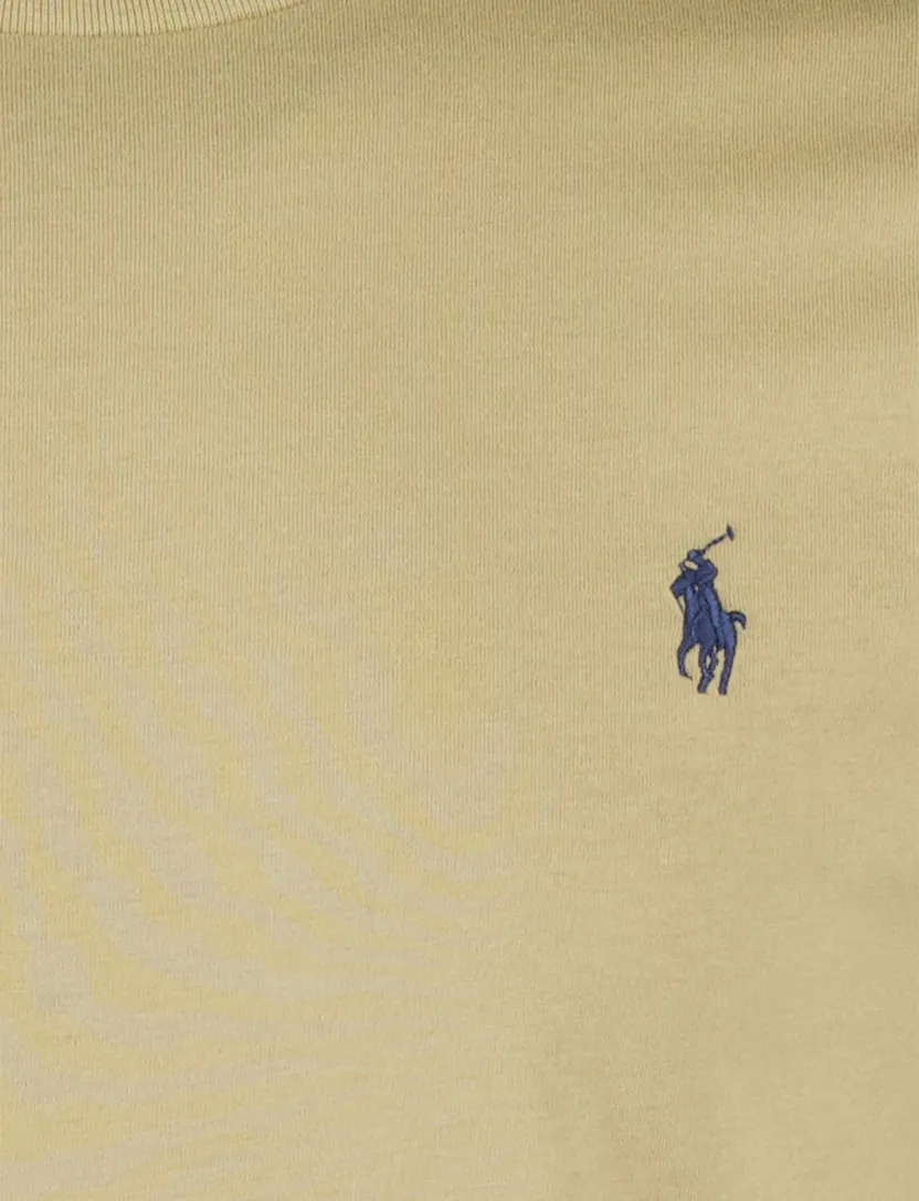 Polo ralph lauren t-shirt effen beige