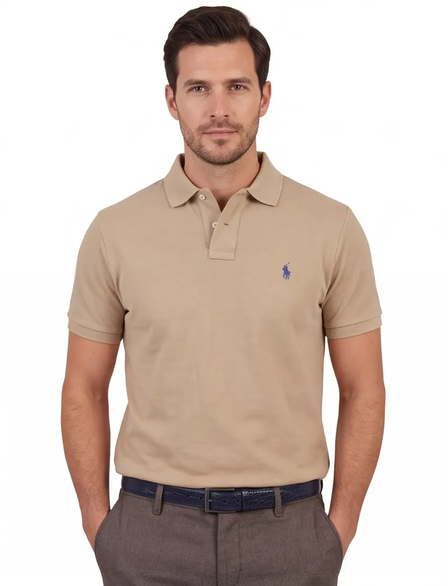 Polo Ralph Lauren custom slim fit pique polo