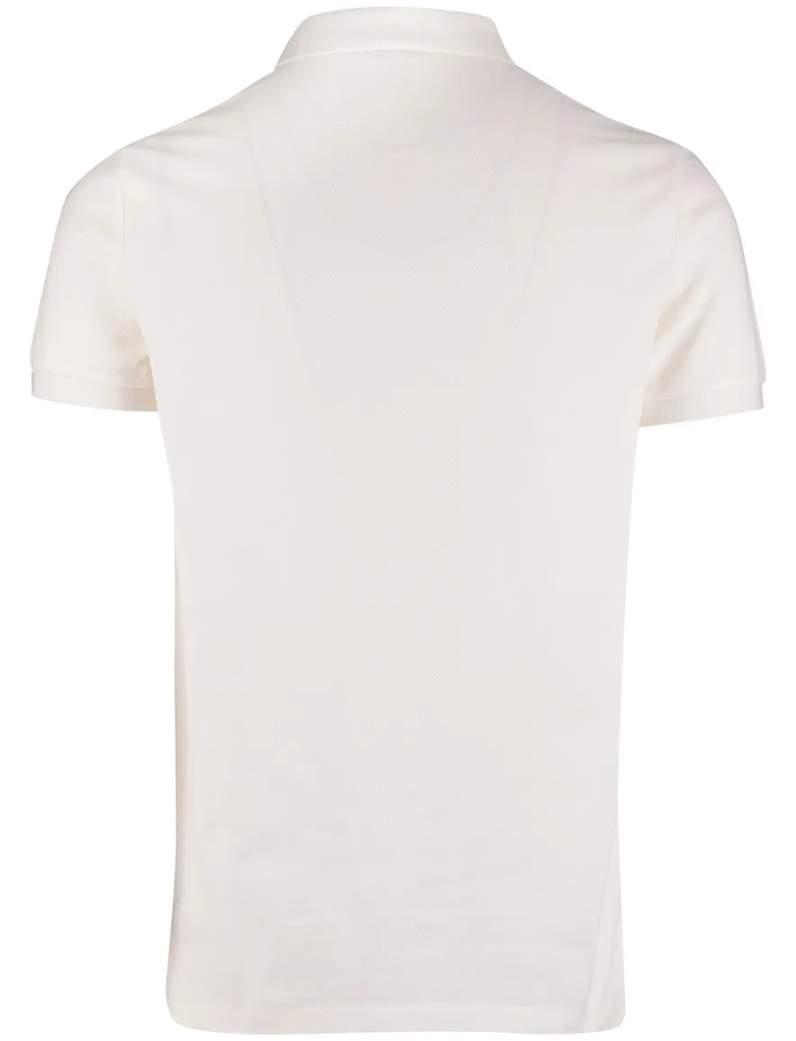 Polo Ralph Lauren custom slim fit polo creme katoen