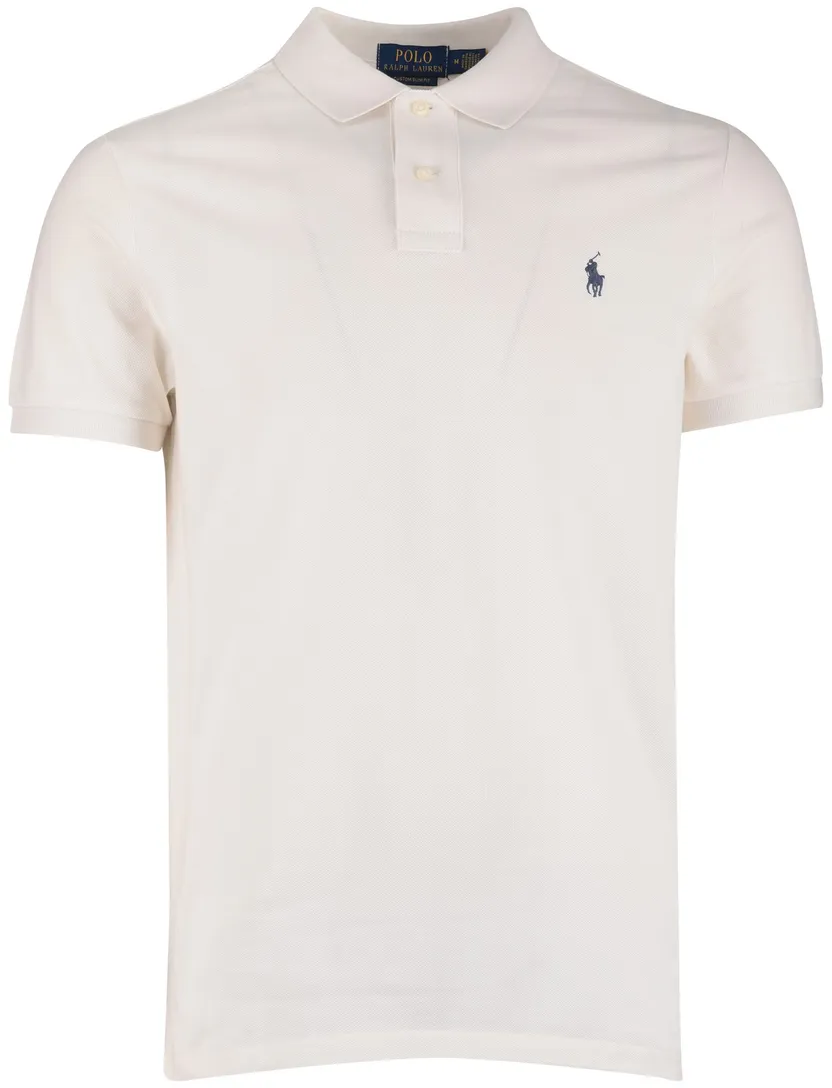 Custom slim fit Polo Ralph Lauren polo creme