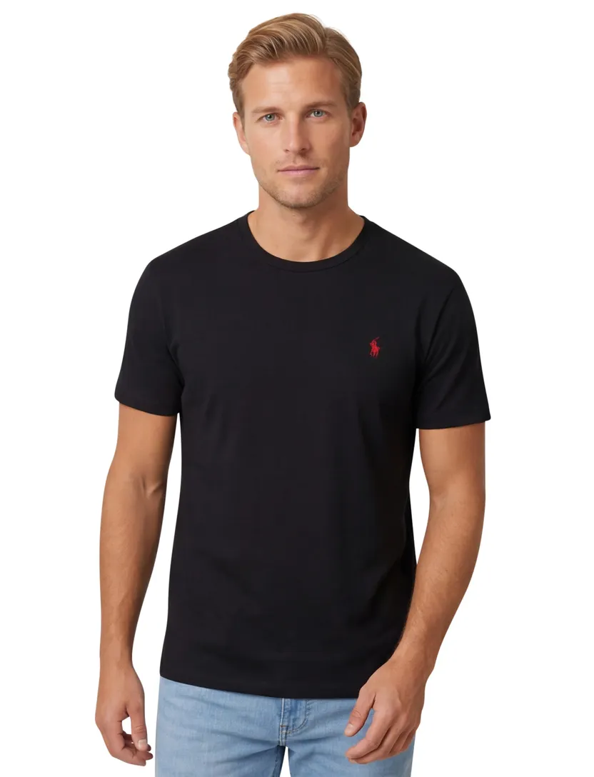 Polo ralph lauren zwart t-shirt katoen