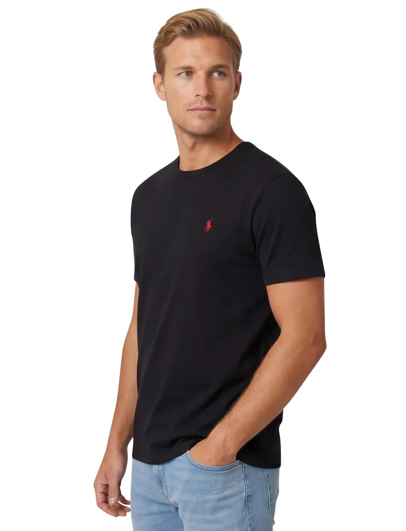 Polo ralph lauren zwart t-shirt katoen