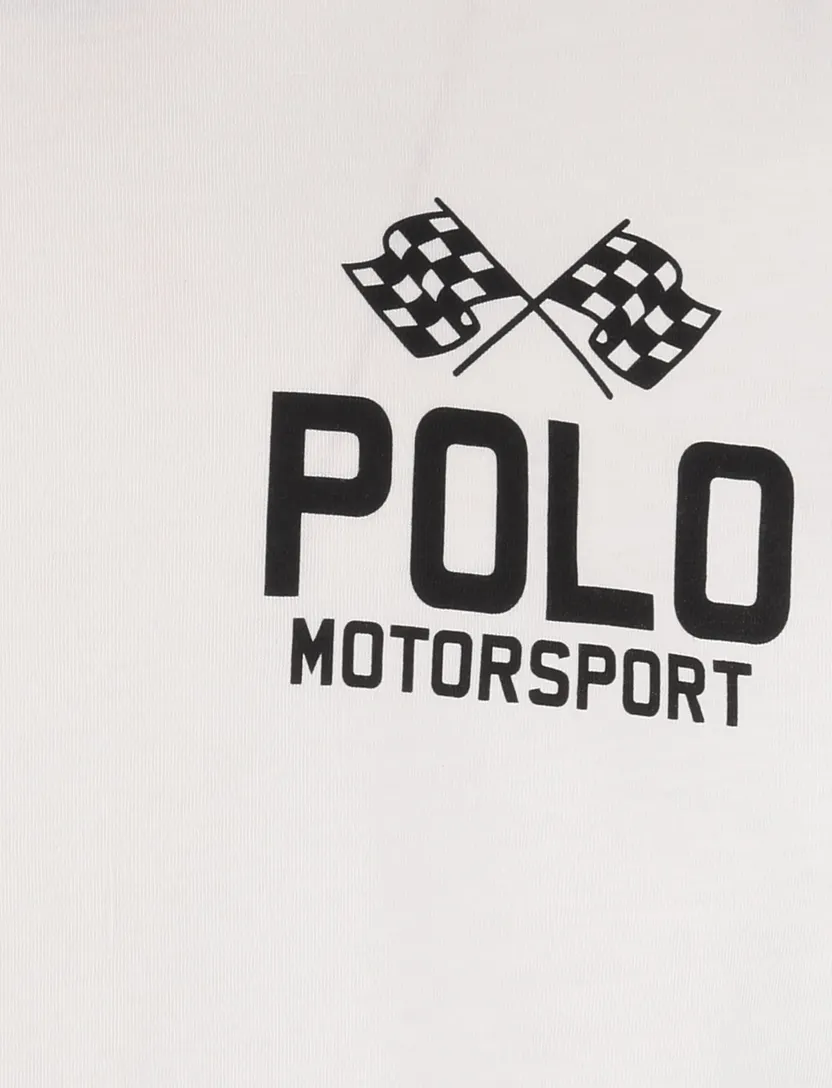 Polo Ralph Lauren wit t-shirt print normale fit