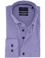 Portofino regular fit overhemd blauw gestreept