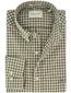 Casual overhemd Gant Regular Fit groen katoen