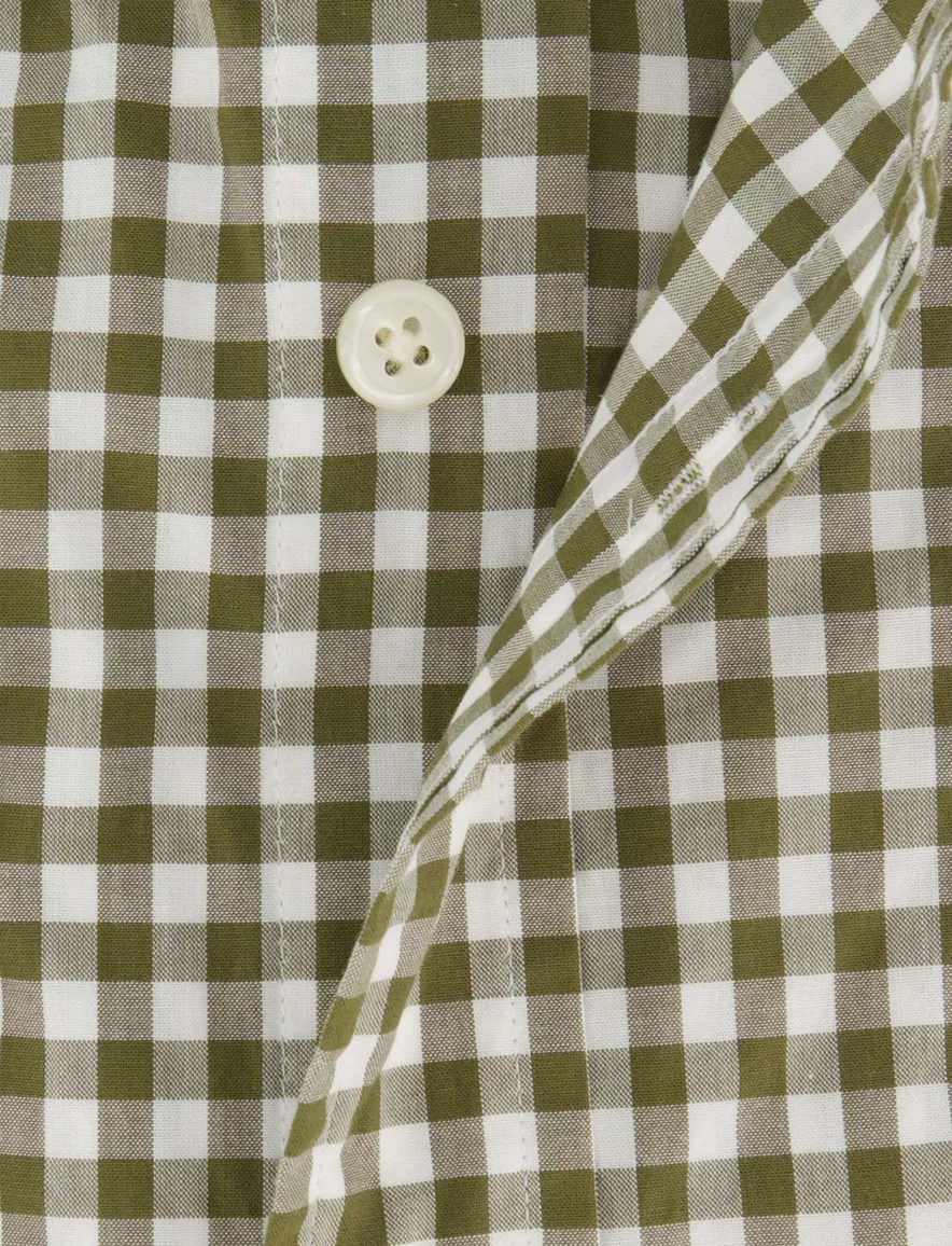 casual overhemd groen Gant Regular Fit