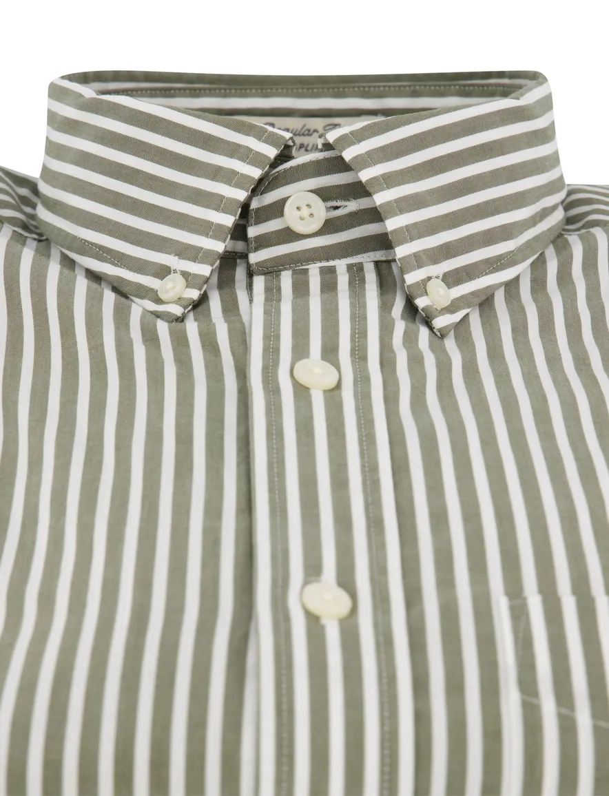 casual overhemd groen Gant Regular Fit