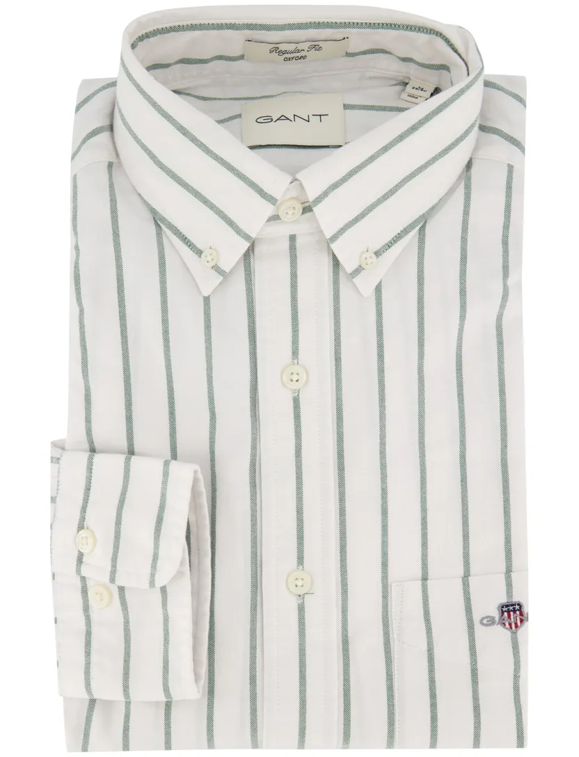 casual overhemd Gant groen