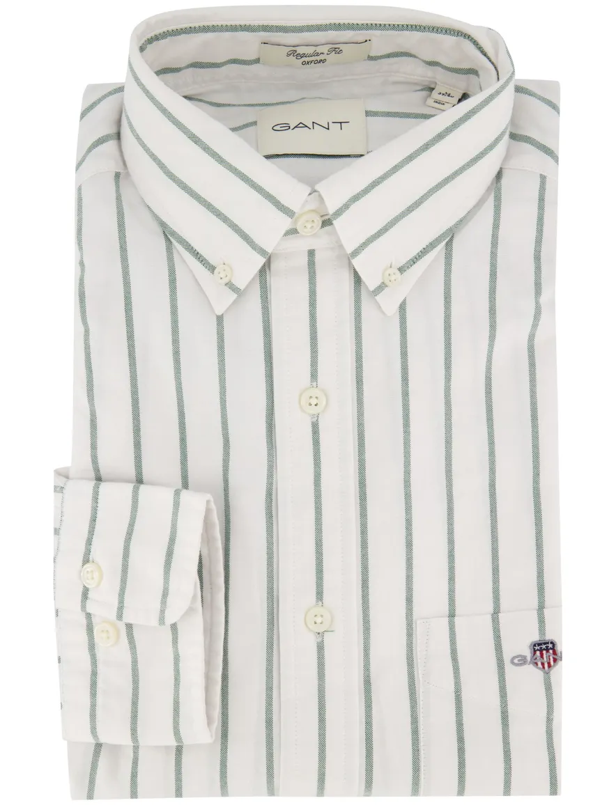 casual overhemd groen Gant