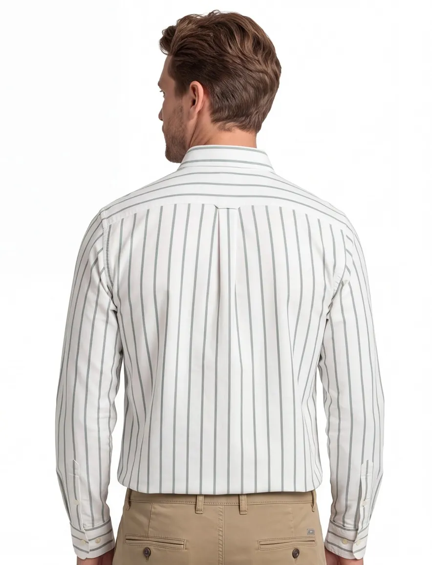 Gant casual overhemd groen