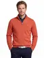 Gant half zip trui oranje katoen effen