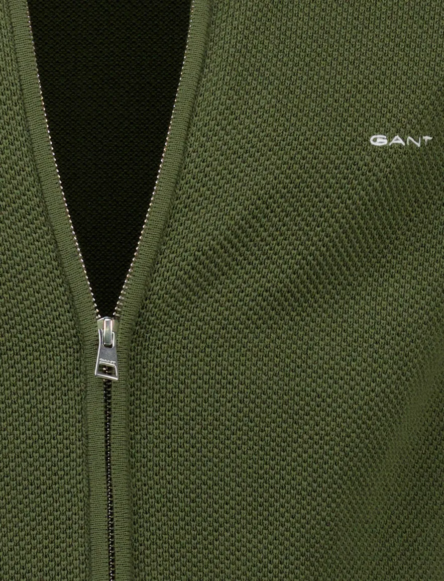 vest groen Gant