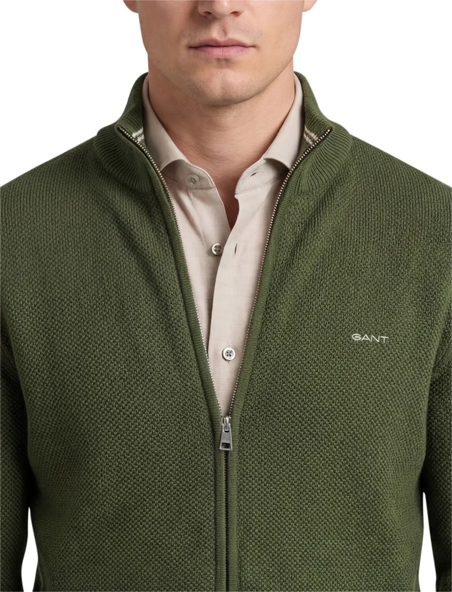 vest groen Gant