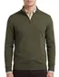 Gant Half Zip trui groen wol