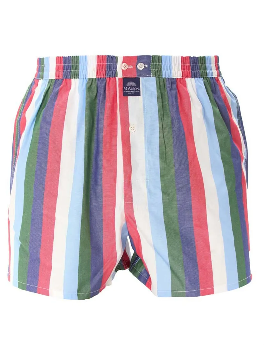 Mc Alson boxershort gestreept multicolor