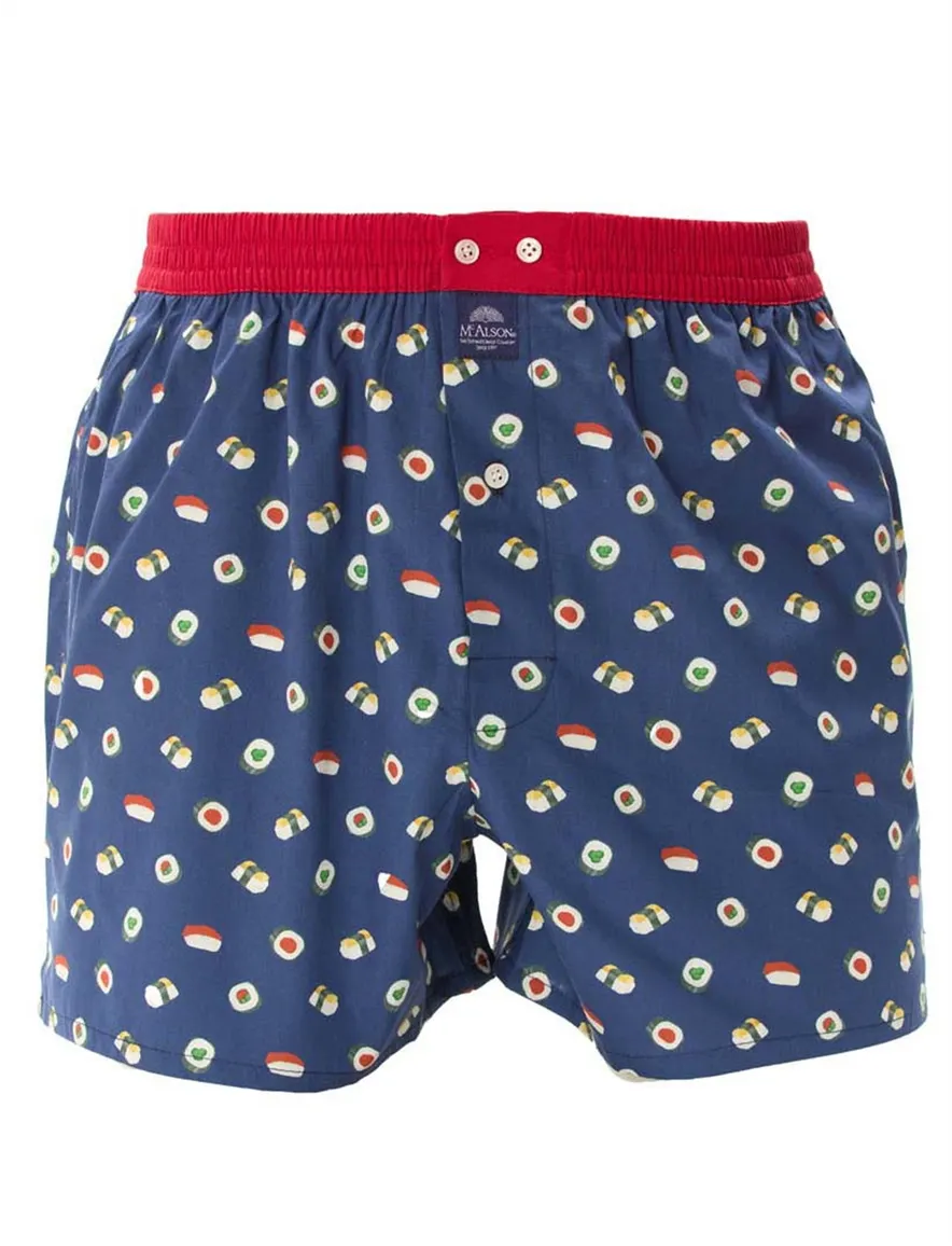 Mc Alson boxershort sushi navy