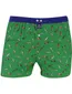 Mc Alson boxershort groen race auto geprint