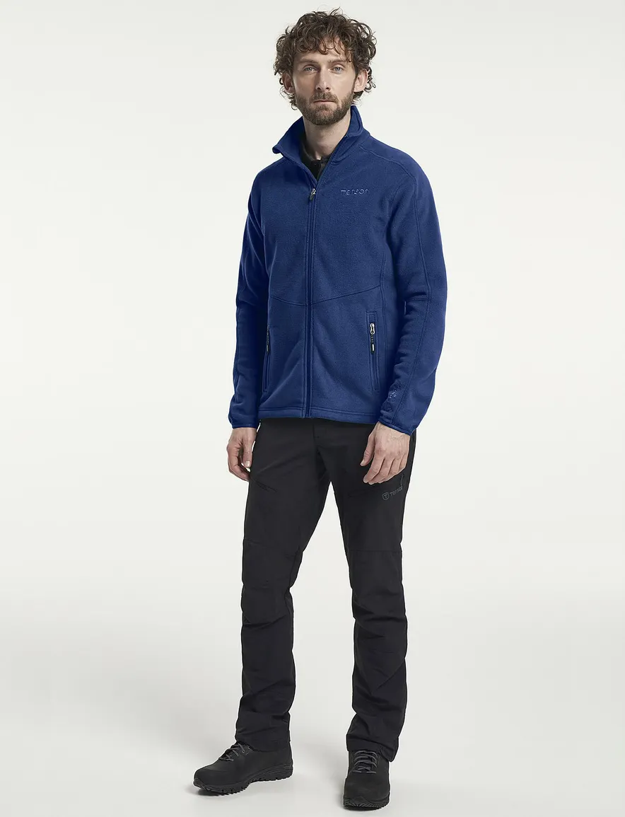 Tenson vest fleece blauw