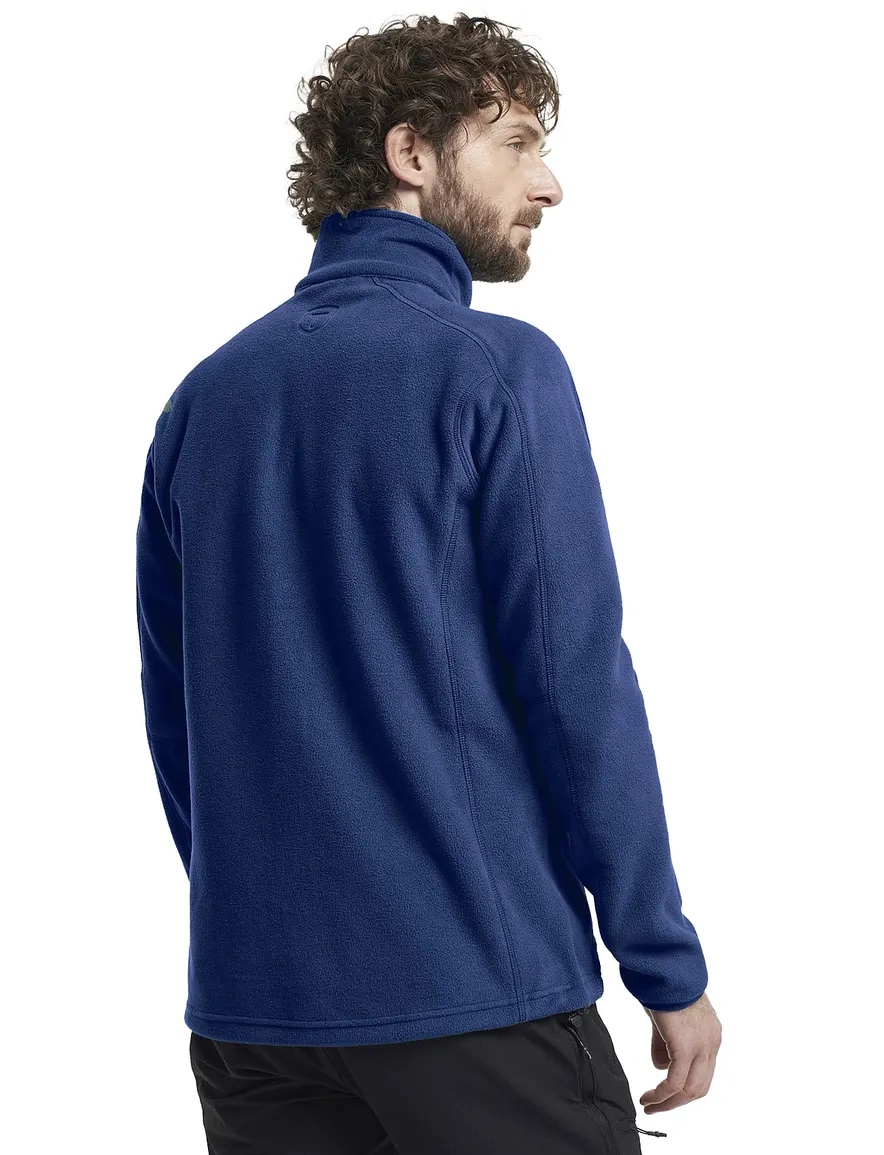 Tenson vest fleece blauw