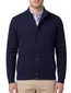 Thomas Maine vest navy knopen en rits